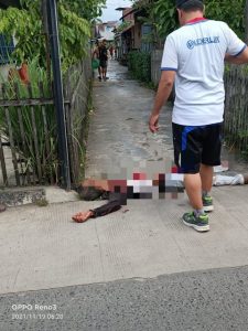Penjaga Malam Ditemukan Tergeletak Bersimbah Darah di Depan Gang 5 Oktober
