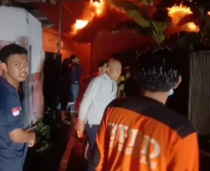 Asrama Polisi Banjarmasin Utara Diamuk Sijago Merah