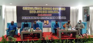 Gandeng Pemkab Banjar, Apersi Kalsel Sosialisasi SIMBG Dan PBG