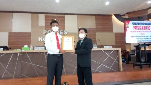 Polres Kotabaru Terima Penghargaan Presisi Award Dari LEMKAPI