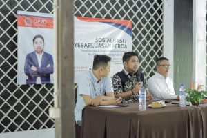 Bang Dhin Kembali Sosialisasikan Perda Kepemudaan