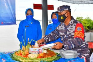 Peringati Hari Armada, Lanal Kotabaru Gelar Vaksinasi