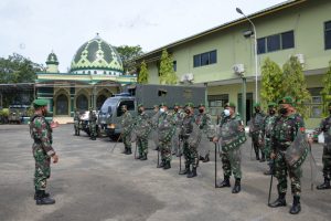 Korem 101/Ant Gelar Apel Siaga Pengamanan Nataru
