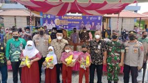 Bupati Tanah Bumbu dan Kapolres Tinjau Vaksinasi Anak 6-11 Tahun