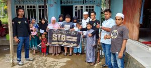 STB Kembali Santuni Puluhan Yatim dan Dhuafa di Satui