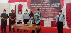 Lapas Sukamara, Bapas Pangkalan Bun Deklarasi Janji Kinerja