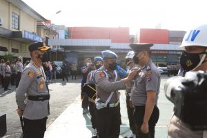 Kapolresta Banjarmasin Pimpin Langsung Upacara Pemecatan Bripka BT