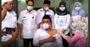 Pemberian Vaksin Booster di Kabupaten Tanah Bumbu Dimulai