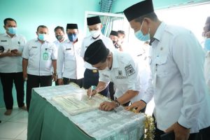 Bupati Zairullah Resmikan Rumah Singgah Dinsos Tanbu