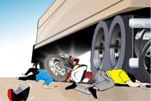 Motor Tanpa Plat Nomor Terlibat Kecelakaan, 2 Penumpang Meninggal