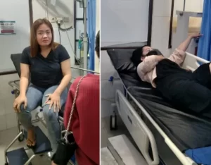 Dua Wanita Ini, Korban Jambret di Kota Palangkaraya