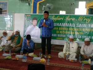 Bupati Tanah Bumbu HM. Zairullah Azhar Safari Mi’raj, Sampaikan Ini…