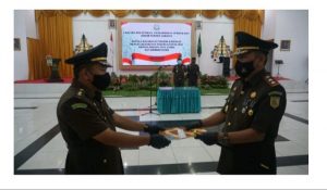 Kajati Kalteng Lantik Kajari Gumas, Kotim dan Katingan