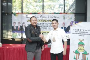 Bertanding Untuk Bersanding, Evan-Dipa Sepakat Besarkan BPC HIPMI Tanah Laut Bersama