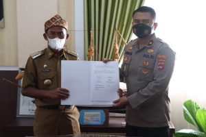 Polres Tanah Laut Terima Hibah Kendaraan Roda 4 dan 2