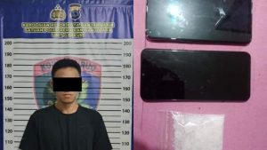 Simpan Sabu, Warga Asal Palangka Raya Diamankan Polair Polresta Banjarmasin