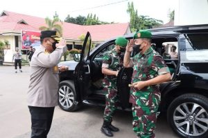 Kapolres Tanah Laut Terima Kunjungan Danrem 101/Antasari