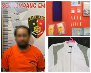 Bawa Sabu Pria di Tanbu Ditangkap Polisi