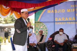 Abah Zairullah Resmikan Masjid Dibangun Perusahaan Tambang