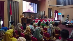 LKPJ Bupati Tanbu, Disampaikan Asisten Perekonomian dan Pembangunan