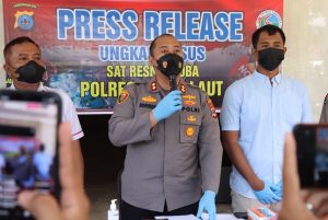 Ops Antik 2022 Polres Tala, Peringkat II Ungkap Kasus Narkotika