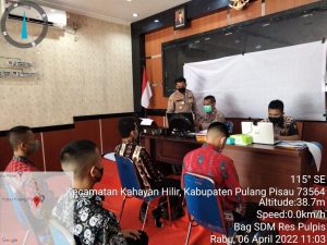 Pantau Pendaftaran Polri, Kapolres Pulpis Imbau Jangan Percaya “Calo”