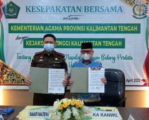 Kejati dan Kemenag Teken MoU Hukum Perdata dan Tata Usaha Negara