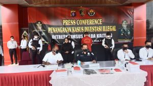 Polda Kalteng Ringkus Tersangka Kasus Investasi Bodong