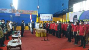 Ketum PP PBSI Melantik Pengurus PBSI Kalteng Periode 2020-2024