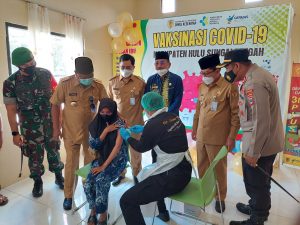 Demi Kekebalan Warga Banua, Kodim 1002/HST Siap Dukung Vaksinasi Bergerak