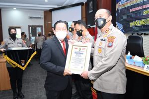 LEMKAPI Berikan Penghargaan “Presisi Award Kepada Polres Tala