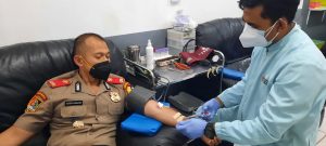 Serdik Sespimmen Ajak Warga Banjarmasin Donorkan Darah