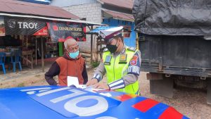 Ditlantas Polda Kalteng, Polres Jajaran Razia ODOL 1.839 Kendaraan di Tilang