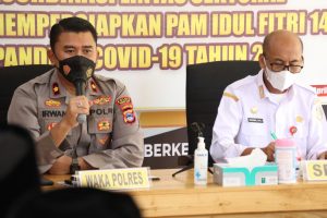 Polres Tanah Laut Gelar Rakor Lintas Sektoral, Pengamanan Idul Fitri 1443H
