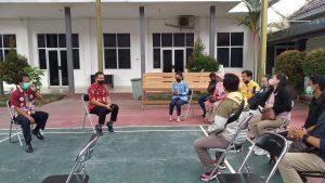 Kadishub Kalteng Silaturahmi dengan Para Awak Media