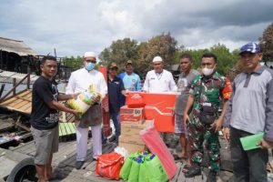 Pemkab Tanah Bumbu Salurkan Batuan Korban Kebakaran Desa Sejahtera
