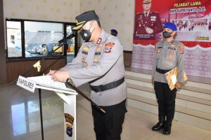 Satu Pejabat Utama Polres Tanah Laut Berganti, Sertijab Dipimpin Kapolres
