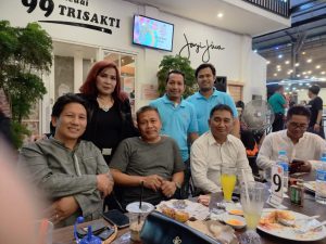 Jelang Pelantikan, Pengurus SWI dan Ketum Makan Malam Bersama