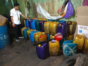 Polda Kalteng Ungkap Penimbunan 4 Ton Bio Solar Bersubsidi