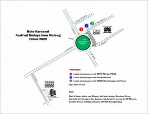 FBIM Kalteng 2022 Dibuka, Ini Rute Karnavalnya