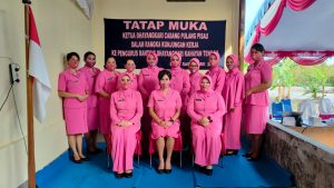 Ketua Bhayangkari Cabang Pulpis Kunker ke Kahayan Tengah dan Banama Tingang