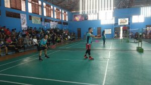 Kadisdik Kalteng Ikuti Lomba Badminton IGI Championship 2022, Menang 2 Set Sekaligus