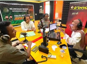 Beri Pemahaman Keadilan Restoratif, Kejari Kobar Gelar Talkshow
