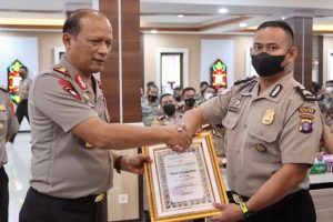 Humas Polres Pulang Pisau Raih Predikat Terbaik Dari Kapolda Kalteng