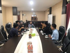 Wabup Tanah Laut Abdi Rahman Terima Kunjungan BEM SI 2021