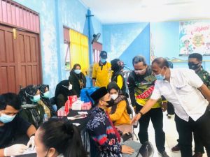 Vaksinasi Bergerak Di Tanah Bumbu, Lampaui Target