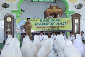 Manasik Haji 1443/2022 Secara Resmi Dibuka Sekda Ambo Sakka