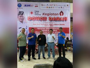 BNN Provinsi Kalteng Gelar Donor Darah, Didukung Banyak Pihak
