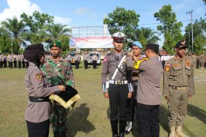 Kapolres Sukamara Pimpin Apel Gelar Pasukan Ops Patuh Telabang 2022