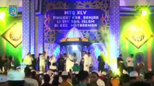 Dangdutan Penutupan MTQ Banjar, Simak, Ini Penjelasan Panitia